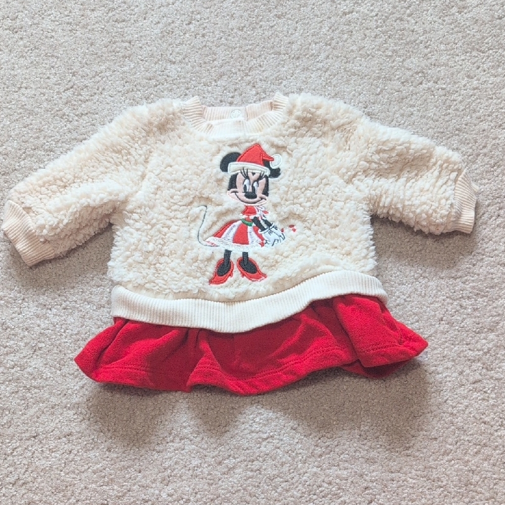 Disney Baby Minnie Mouse Newborn Holiday Dress